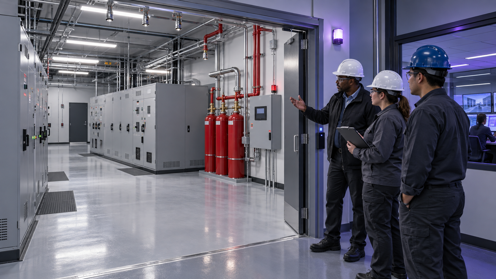 Clean-Agent Fire Suppression Release Procedures: What Data Center Teams Should Practice Before an Alarm