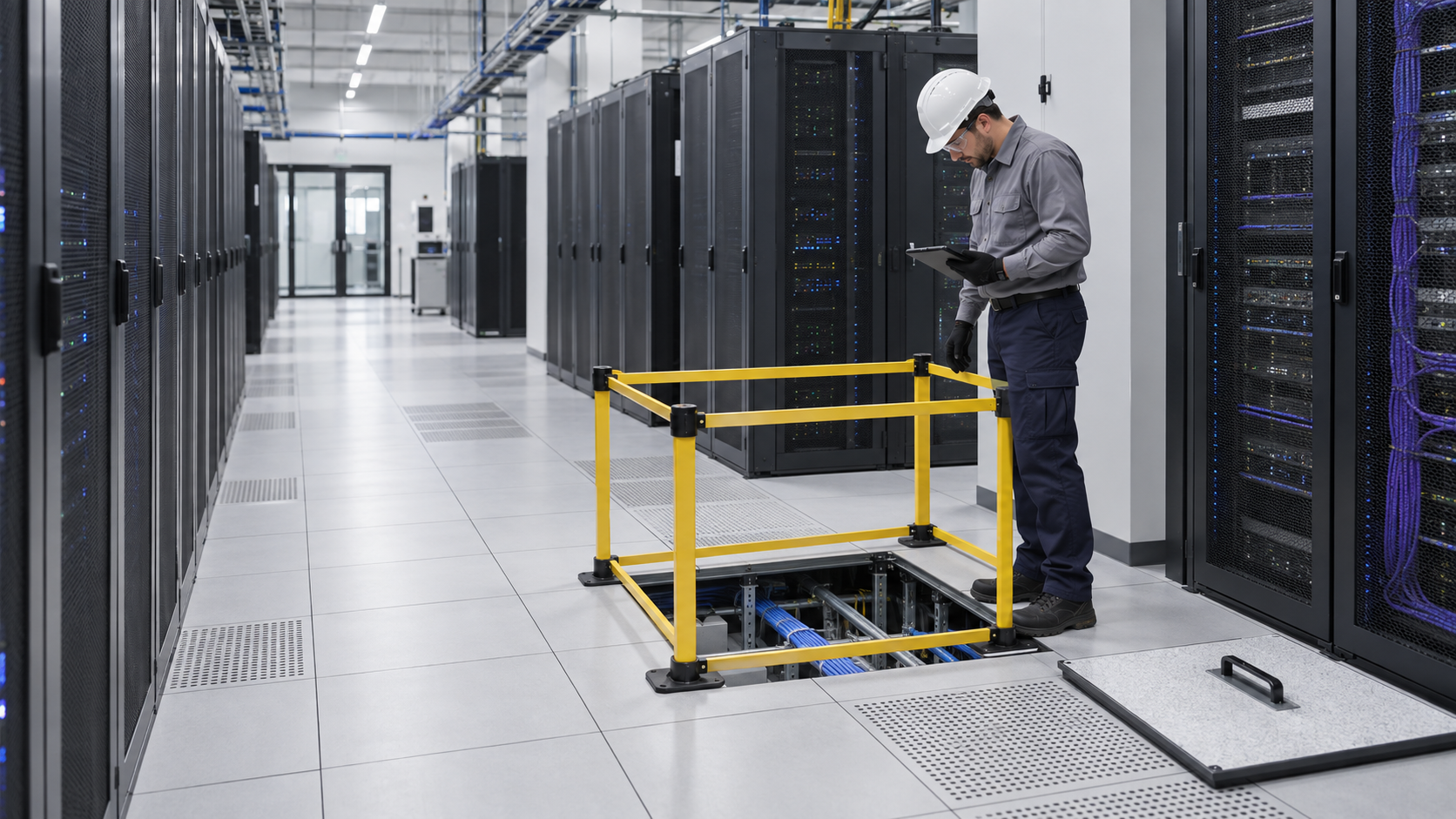 Raised Floor and Confined Space Readiness: A Pre-Task Checklist for Data Center Maintenance Teams